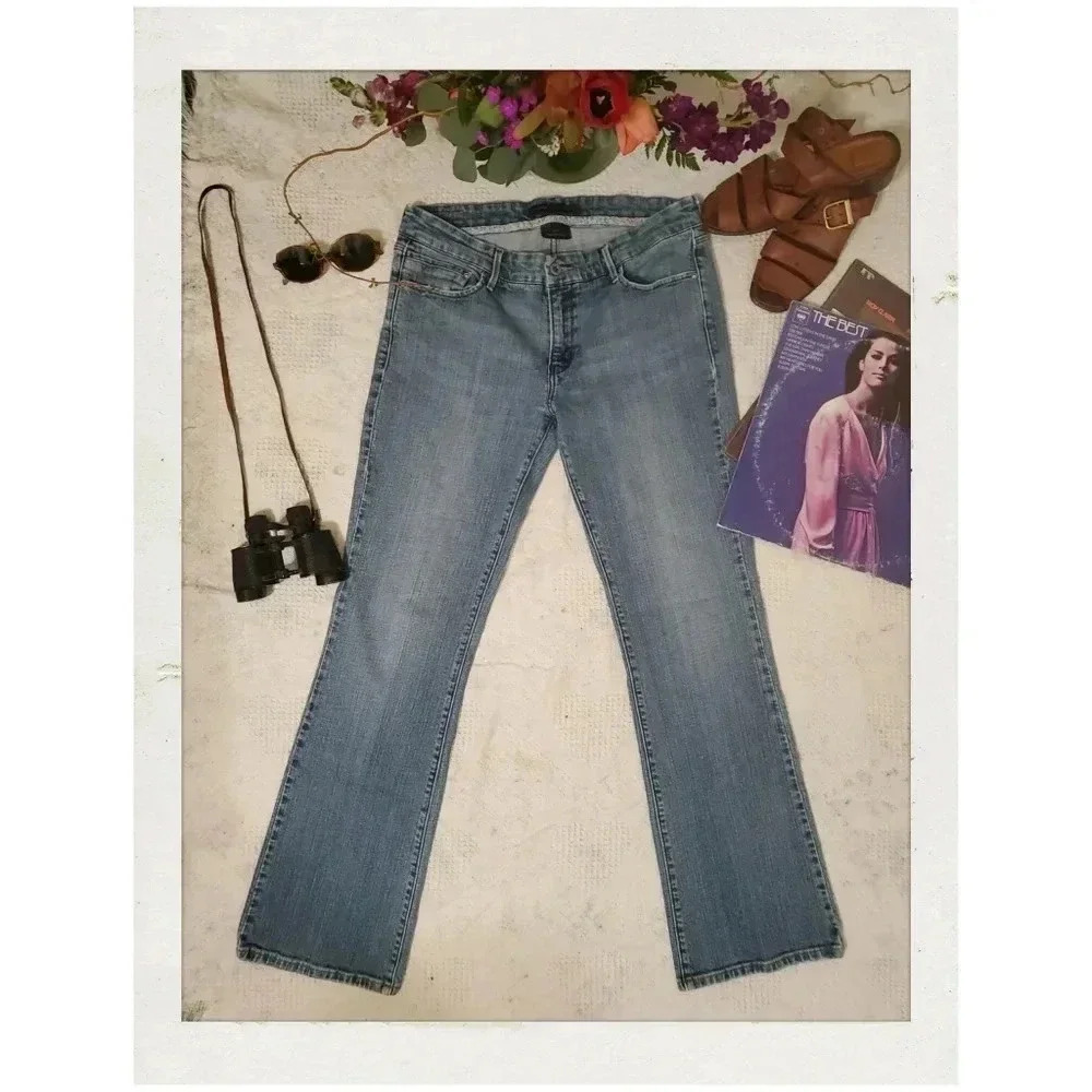 Levi's | 547 Platinum Flare Blue Denim Womens 12 Medium Jeans